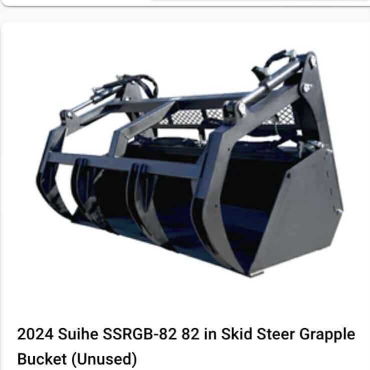 #4002 • Skid Steer Grapple Bucket