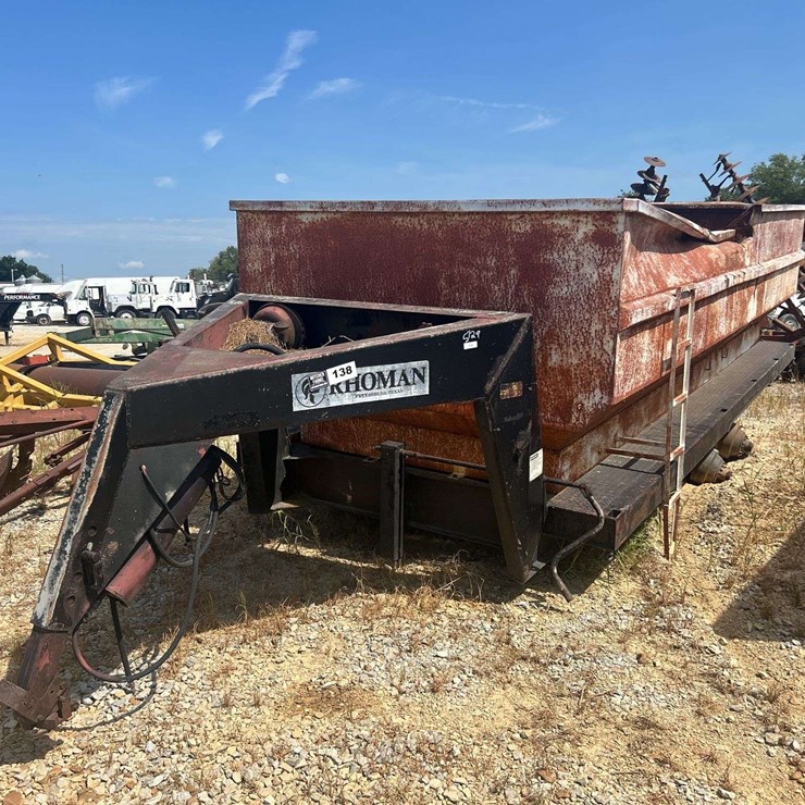 Roman T/A Gooseneck Hopper Trailer