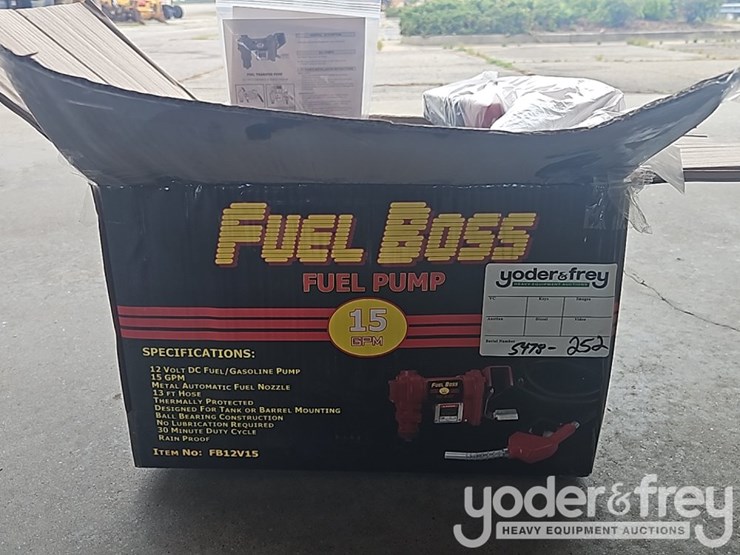 unused-fuel-boss-dispencer-unit-c/w-12v-dc-pumps-12.5-gpm,-40'-hose-reel-image-1
