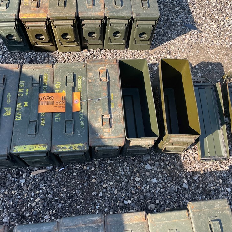 #6345 • (6) 30 Cal Ammo Cans