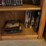 tv-stand-with-toshiba-dvd/vcr-player,-panasonic-blu-ray-player,-and-dvds-image-5