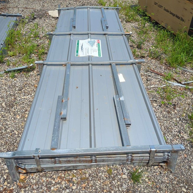 KJ Heavy Duty 10 Ft Long Galvalime Corrugated Steel Panels - 100pcs.