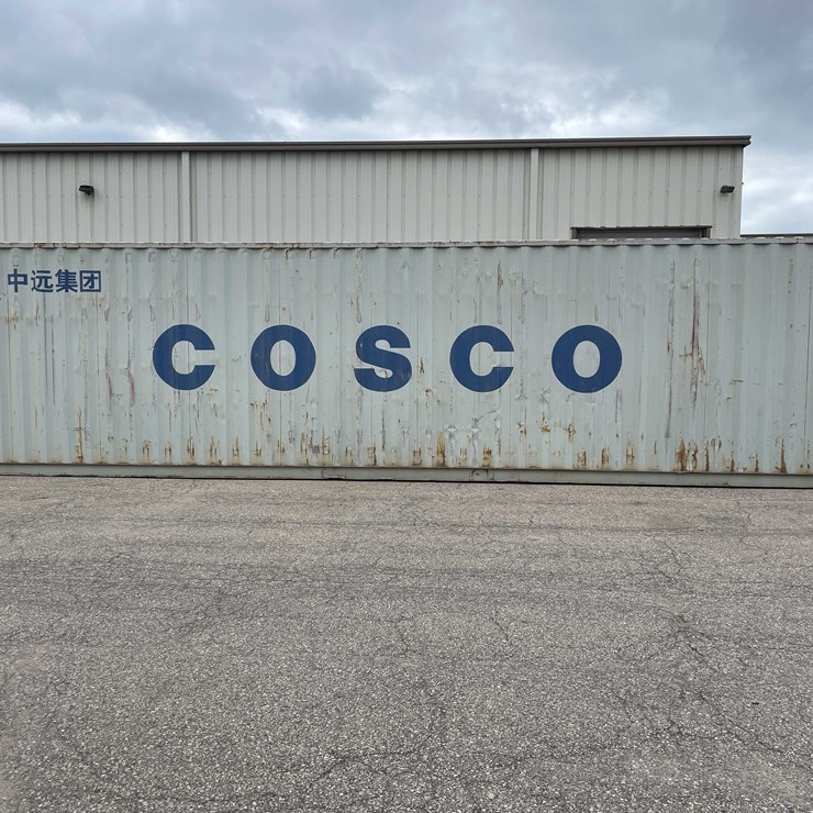 #1359 • 40' Shipping Container (OF)