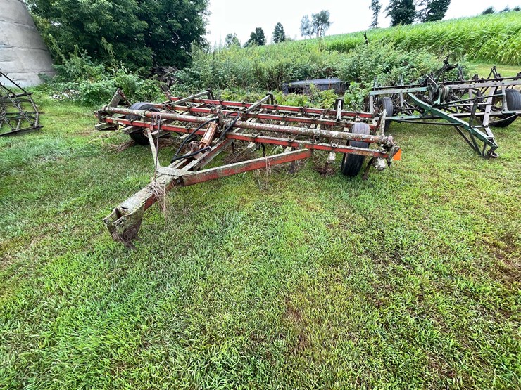 #7453-•-international-harvester-pull-behind-rake-and-cultivator-image-1