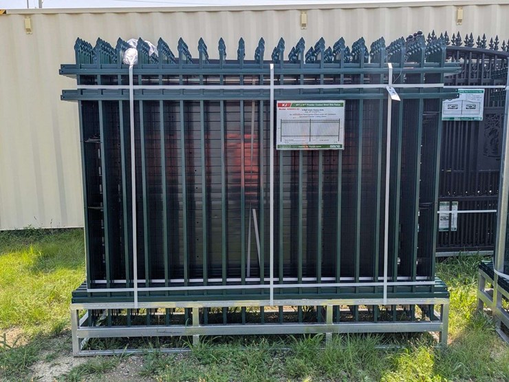 kj-heavy-duty---3-rail-style---8ft-(l)-x-6ft-(h)-powder-coated-steel-site-fencing---k0608g-22-image-1