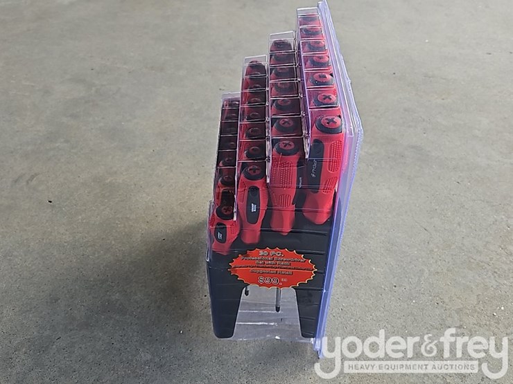 unused-30-pc-screwcriver-set-c/w-rack,-magnetic-tips-image-2