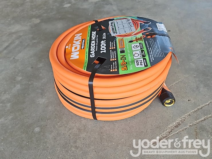 unused-5/8"-100'-wokin-commercial-rubber-garden-hose-image-4