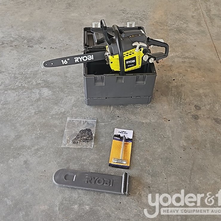 Unused Ryobi 18" Chainsaw