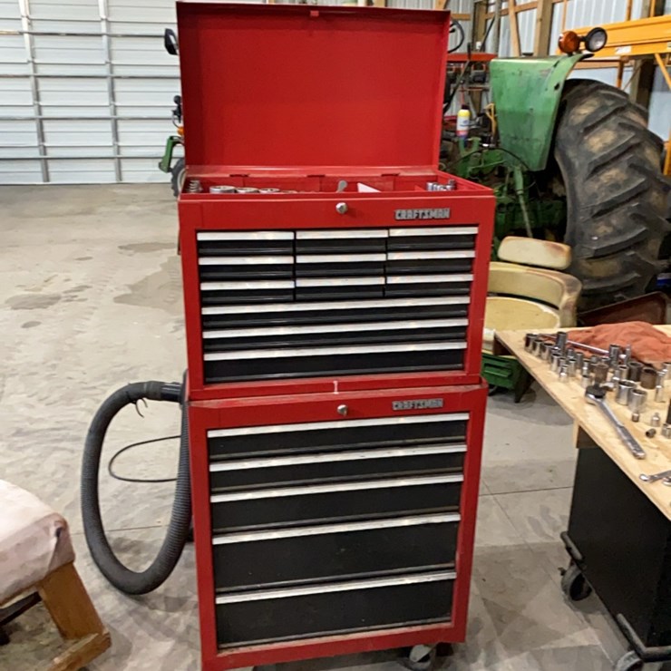 Craftsman Tool Box With Tools