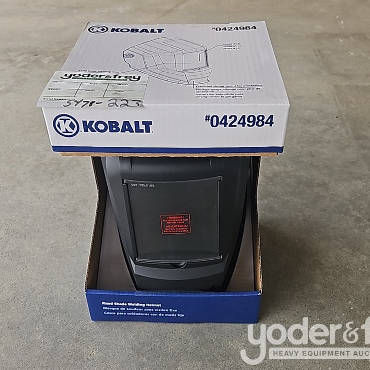Unused Kobalt Welding Helmet, Auto Darkening, Fixed Shade