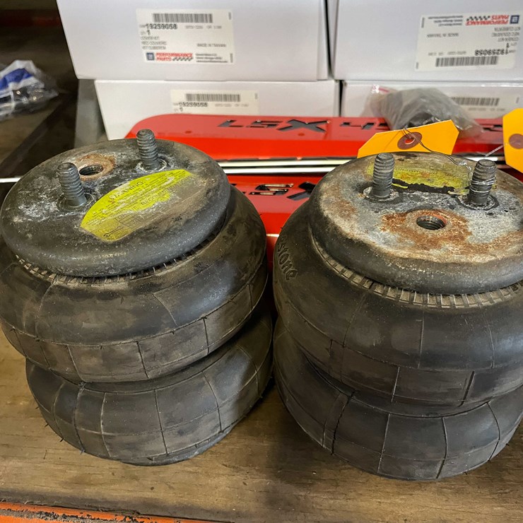#2085 • (2) Firestone Air Bag Helper Springs (PR6)