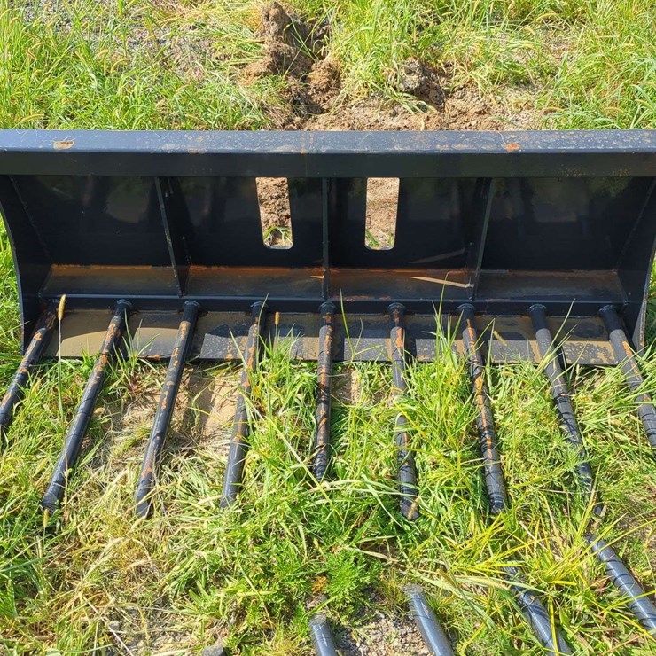 Wolverine - 63" Xtreme Manure Fork Attachment MF-13-63W - Skid Steer