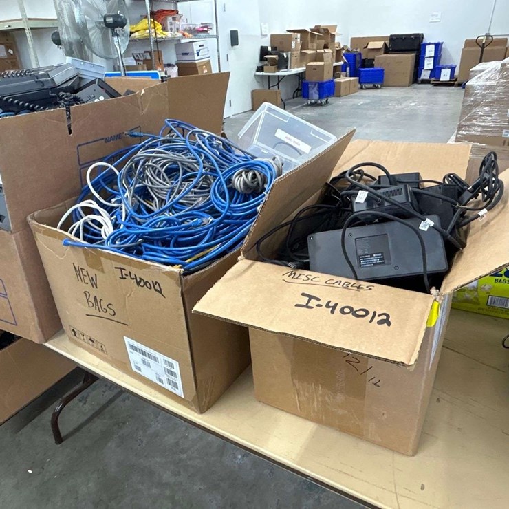 23 boxes of Misc Tech
