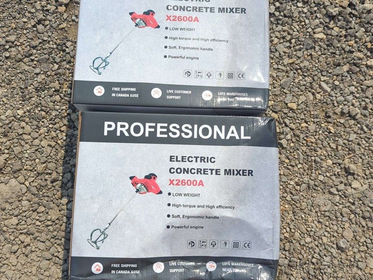 (2)-professional-electric-concrete-mixers---x2600a-image-1