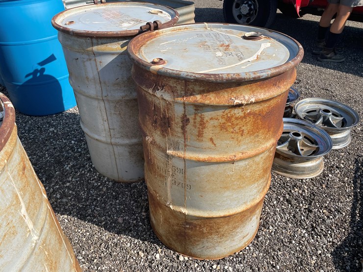 #6342-•-(2)-55-gallon-steel-drums-image-2