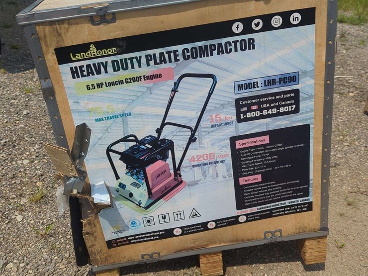 landhonor-heavy-duty-plate-compactor-6.5-hp---lhr-pc90-image-3