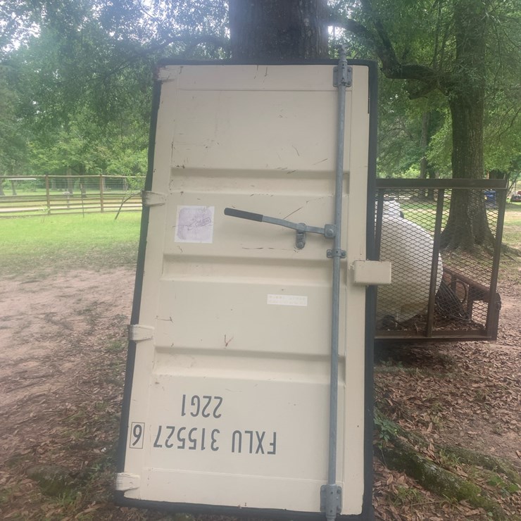 #1051 • (2) 40' Container Doors with Hardware