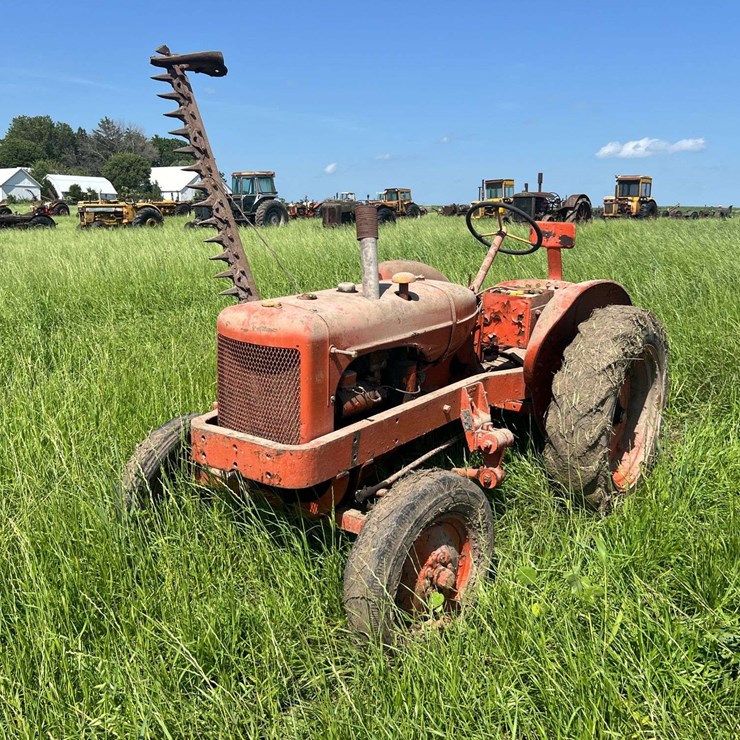 Allis Chalmers with Sickle Mower