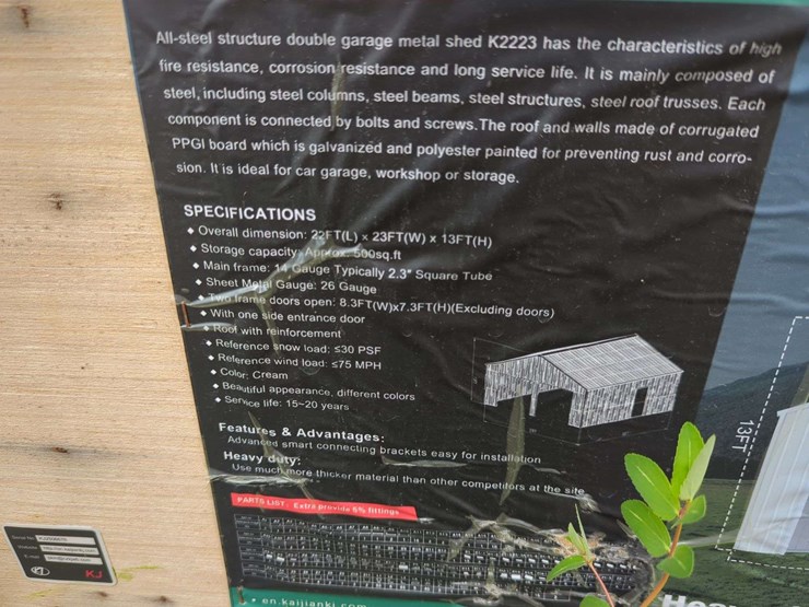 (1)-kj---23-ft-x-22-ft-double-garage-metal-shed---k2223-image-4