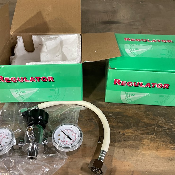 #2120 • (2) New Nitrous Oxide Regulators (PR8)