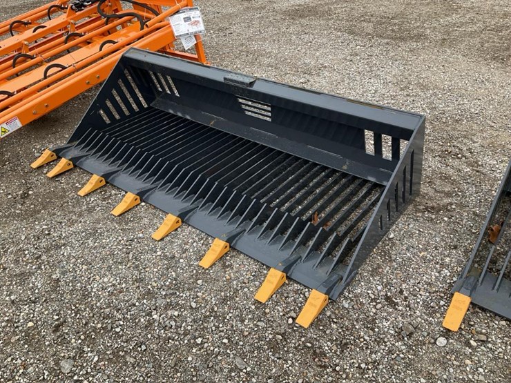 #1393-•-78"skid-steer-rock-bucket-image-1