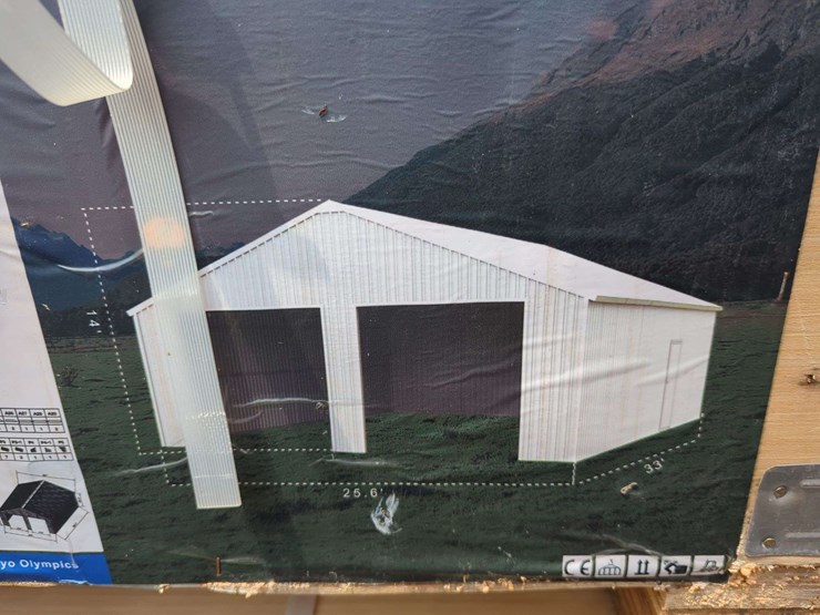 (1)-kj---33-ft-x-25-ft-double-garage-steel-barn-shed---k3325-image-4