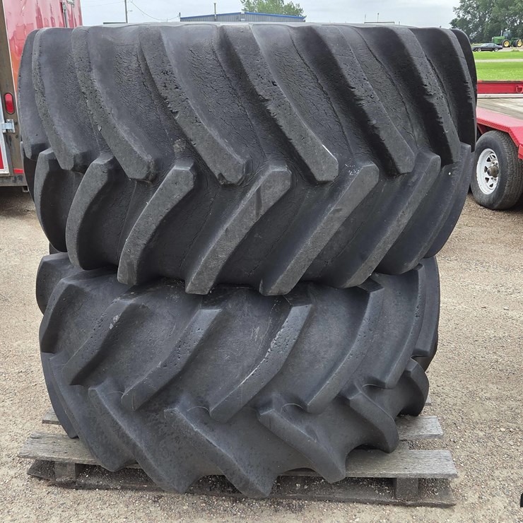 Rims W/Tires 750/65R26 (BID PER UNIT)