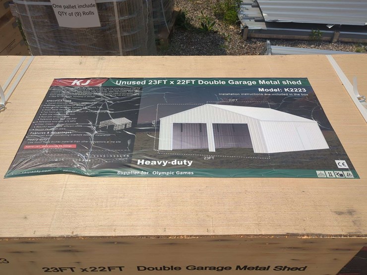 (1)-kj---23-ft-x-22-ft-double-garage-metal-shed---k2223-image-2