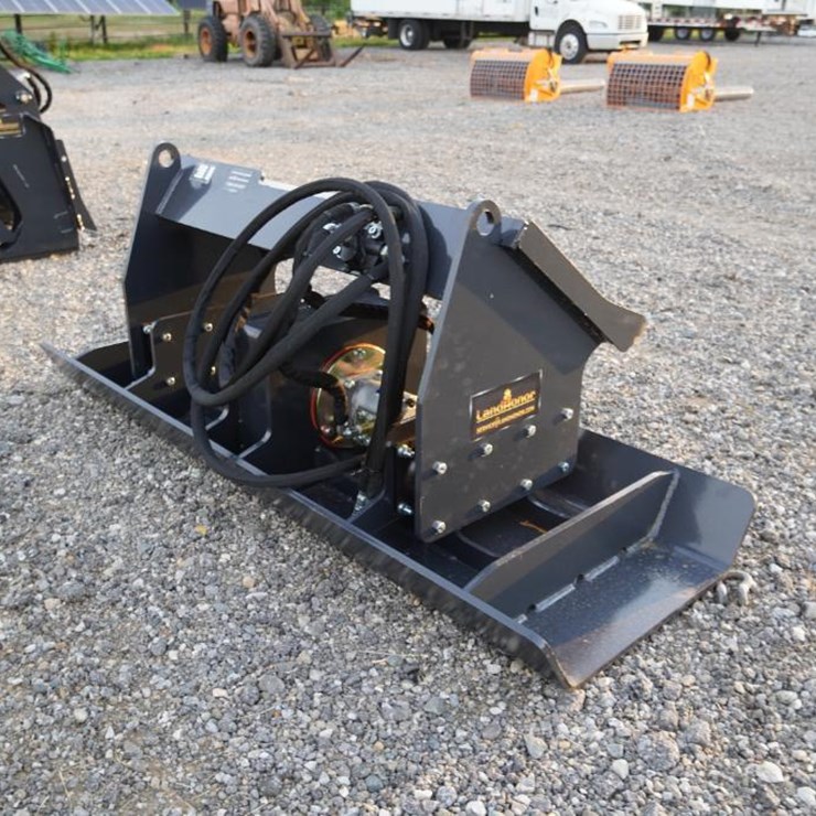 #1350 • New Landhonor Skid Steer Vibratory Plate Compactor