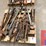 pallet-of-pipe-wrenches,-(1)-axe,-(1)-spade-image-1