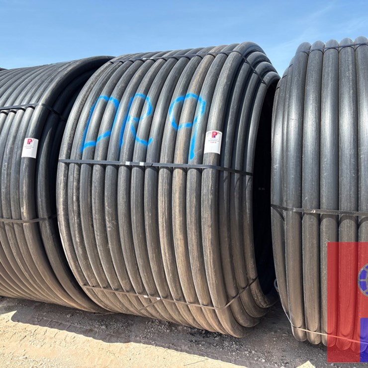 1,000 FOOT ROLL OF 3" IPS SDR9 POLY PIPE
