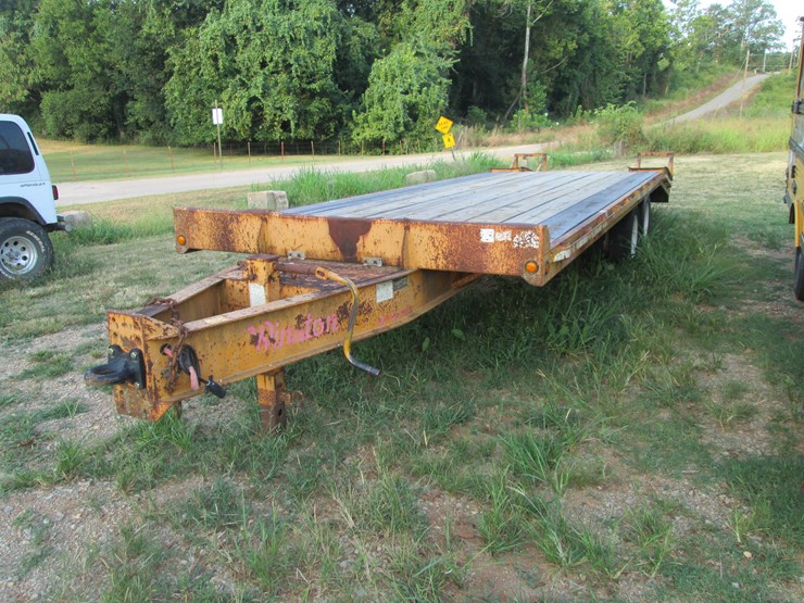 #32-•-#26807-•-1999-winston-ap2102560-20'-t/a-steel-pintle-hitch-equipment-trailer-1w9ap252bxh202819-image-1