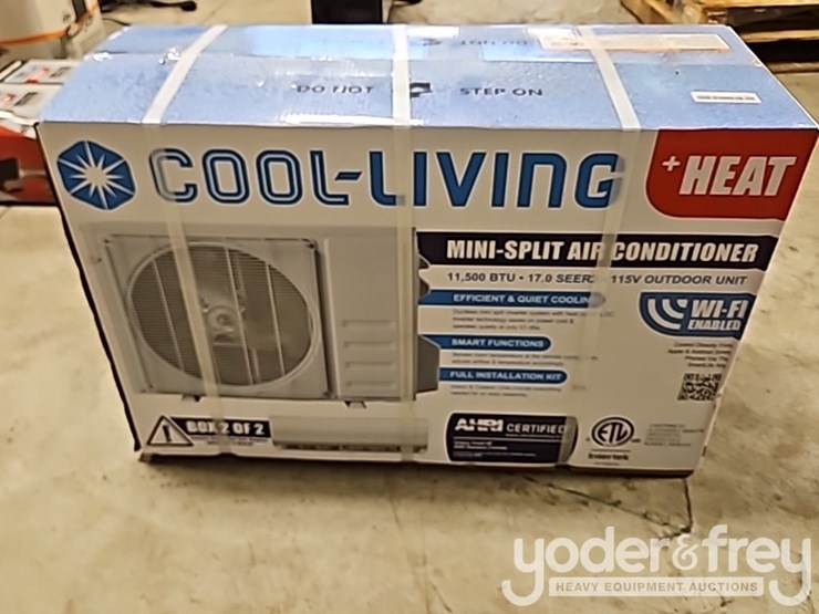unused-cool-living-12,000-btu-mini-split-heat-&-cool-complete-diy-kit--115-volt-image-2