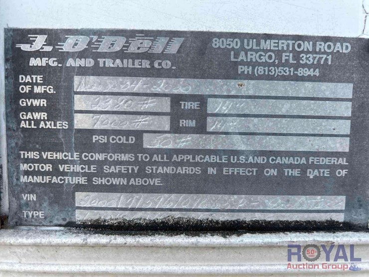 2001-j-odell-16ft-enclosed-t/a-trailer-image-5