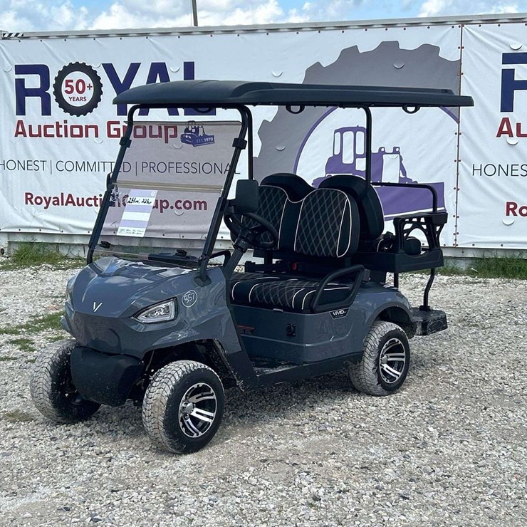 2023 Vivid EV Golf Cart