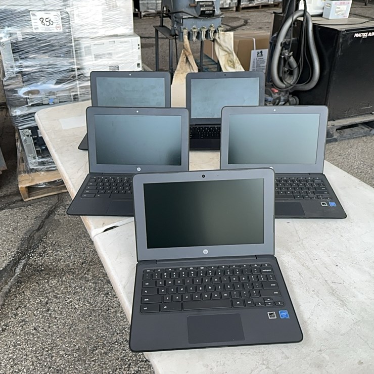 LOT#--HP CHROME BOOKS