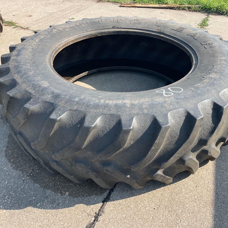 1-Goodyear 18.4R38 Tractor Tire
