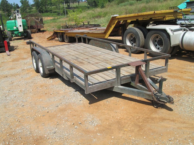 #27-•-#26850-•-2009-hugh-14'-t/a-steel-utility-trailer-4prus20259t000018-image-2
