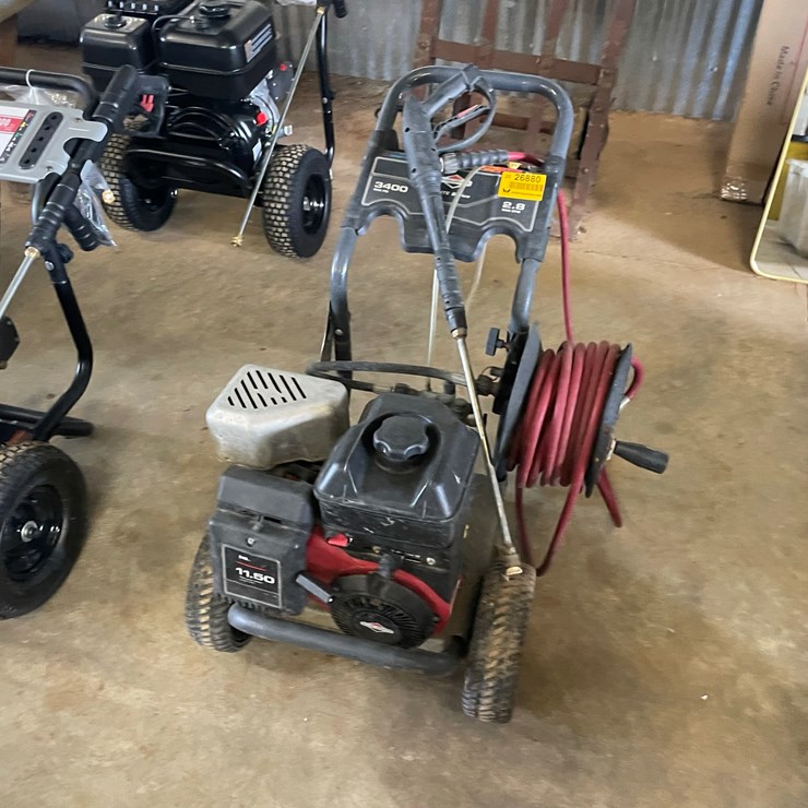 #45 • #26880 • Briggs & Stratton Elite Series 3400psi Pressure Washer