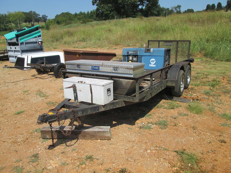 #26-•-#26843-•-14’-t/a-steel-utility-trailer-image-1