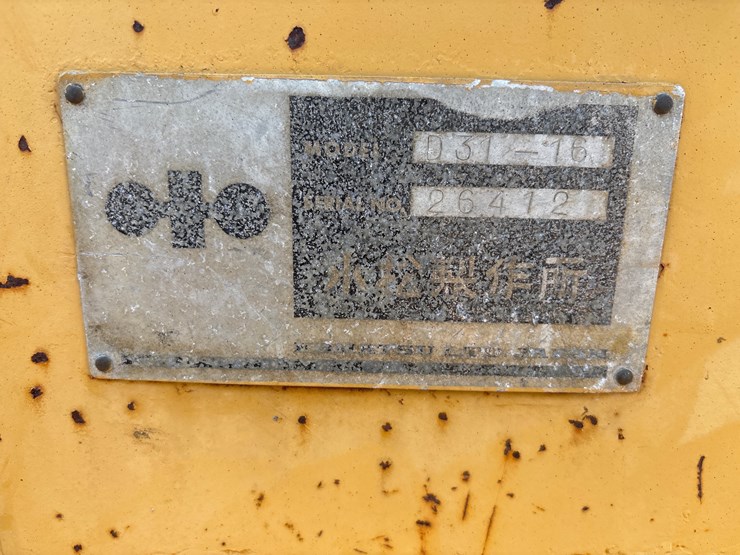 #16161-•-komatsu-crawler-dozer-|-for-parts-or-repair-only-image-12