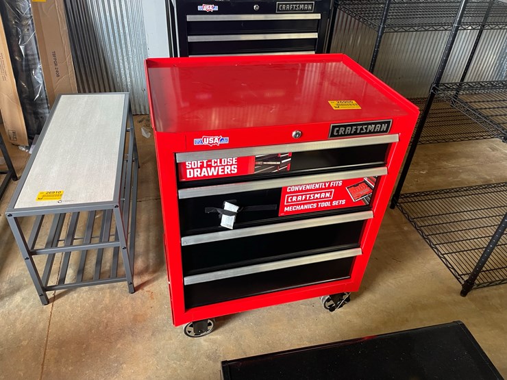 #69-•-#26900-•-unused-craftsman-5-drawer-rolling-toolbox-image-2