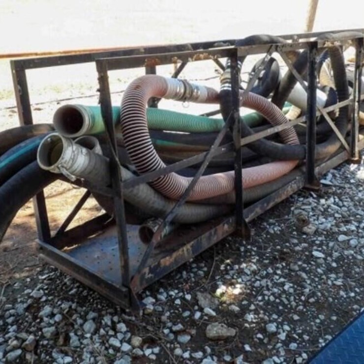 Hoses & Hose Rack/Oil Field Stair Landing