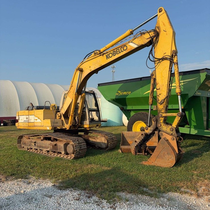 1999 Kobelco 150 Excavator, Cummins Engine, Hyd. Thumb, Quick Attach Coupler, 12,534 hours, 36'' Tooth Bucket