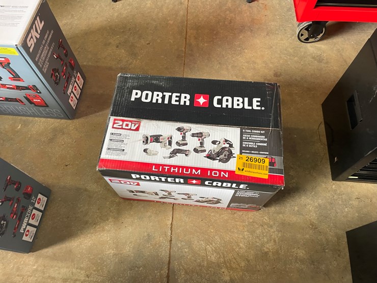 #73-•-#26909-•-unused-porter-cable-20v-6-tool-combo-kit-image-1