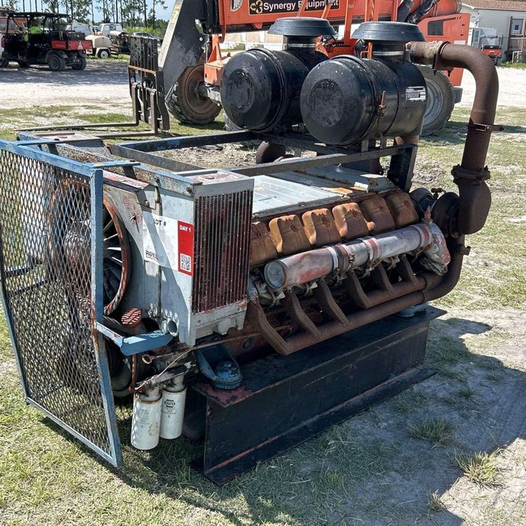 Deutz BF12L413F 19.1L V12 Turbo Diesel Generator