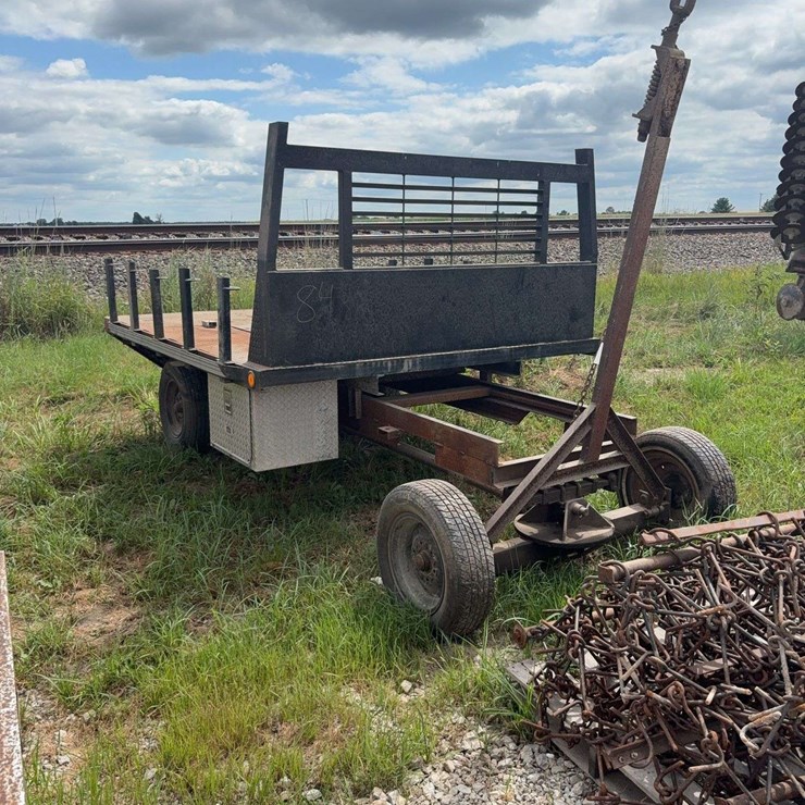 Flatbed Off Ford Truck on Running Gear
