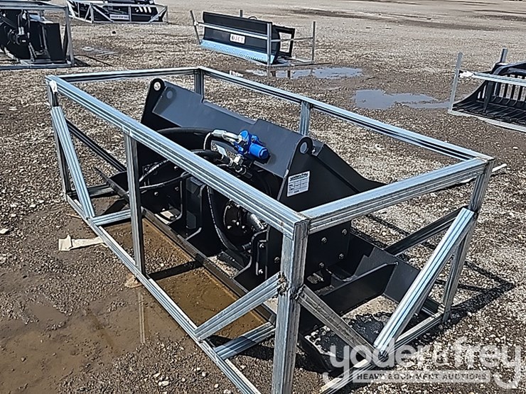 unused-jct-vibratory-plate-compactor-to-suit-skidsteer-image-1