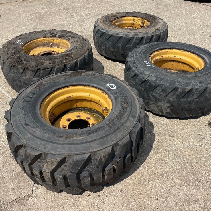 4-Titan 14-17.5 Skidloader Tires