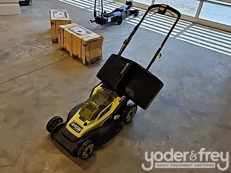 ryobi-16"-electric-18v-hp-brushless---p1109vnm,-cordless-lawn-mower-(battery-not-included)-image-1